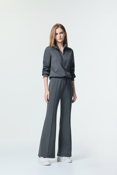 休閒風喇叭長褲