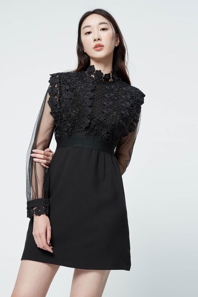 Palace royal style lace dress