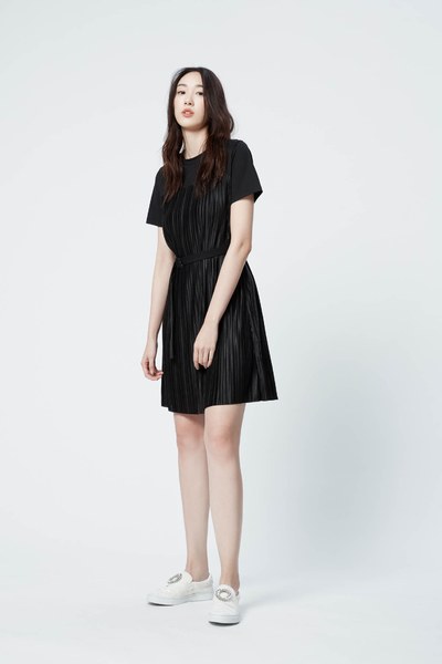 Delicate pleated dress