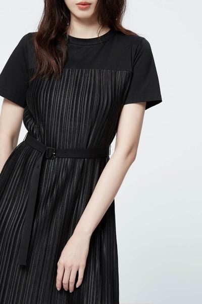 Delicate pleated dress