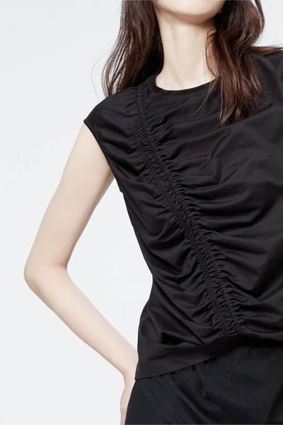 Modern ruffle design top