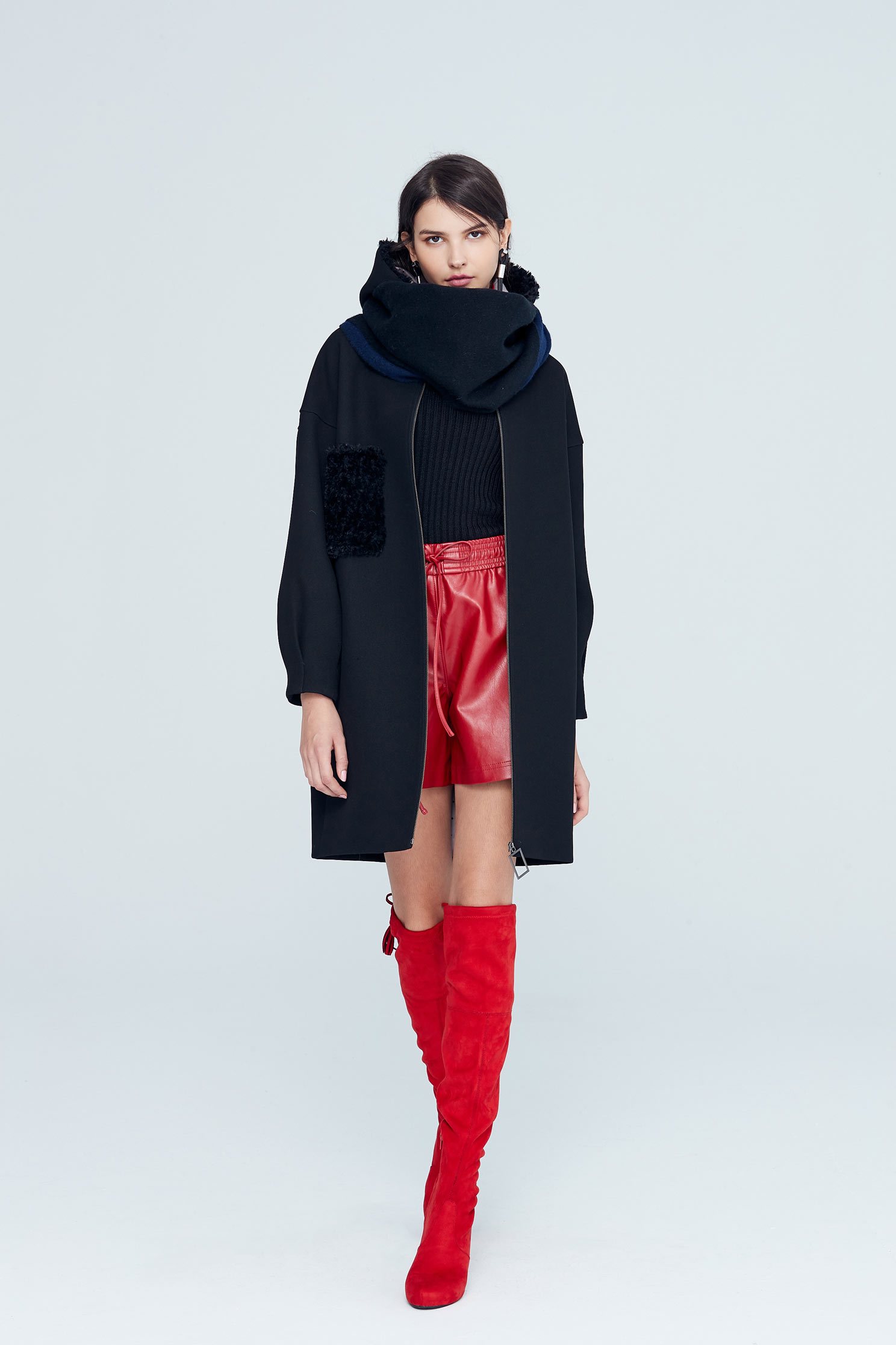 Elegant classic fashion coat