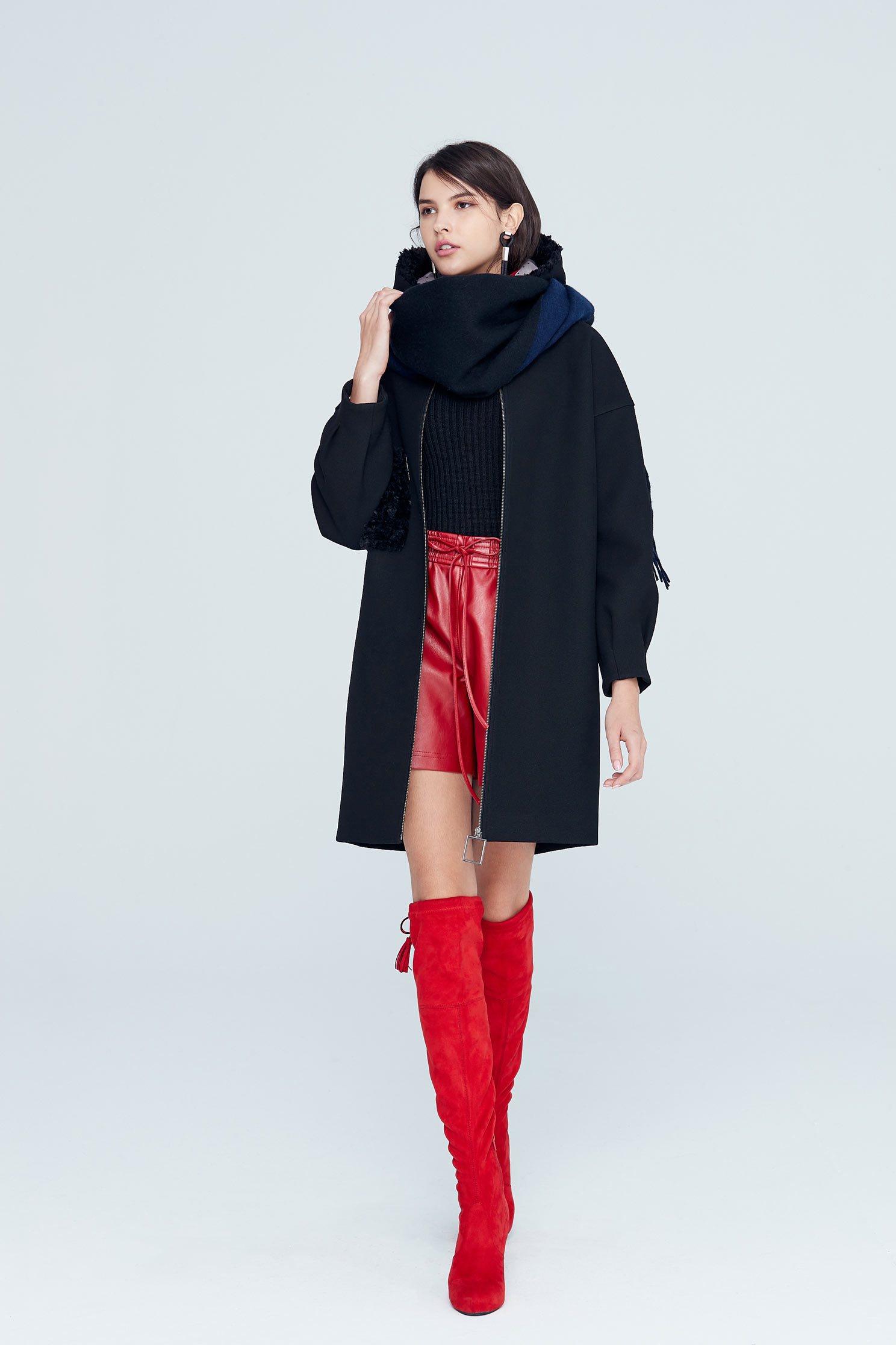 Elegant classic fashion coat
