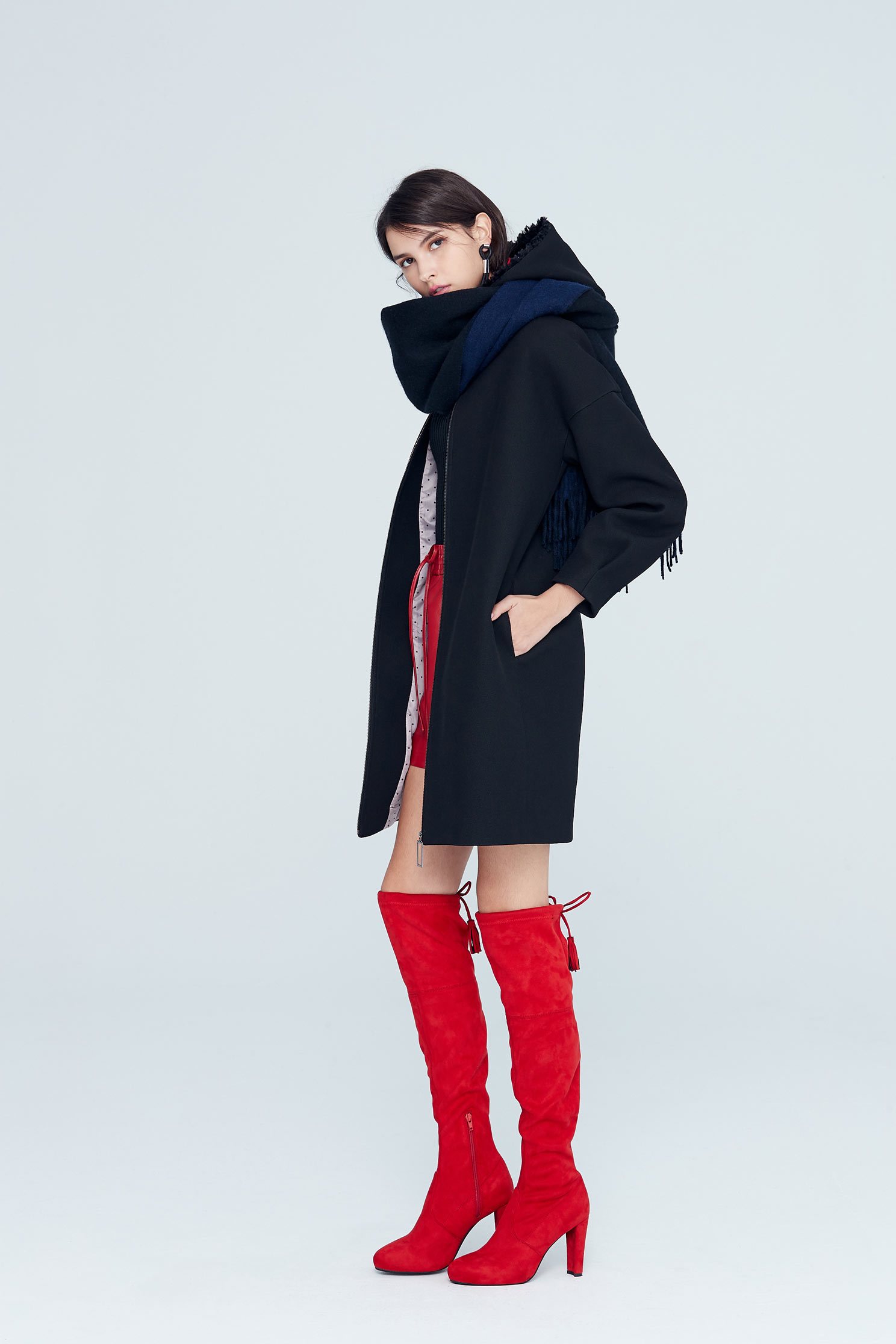 Elegant classic fashion coat
