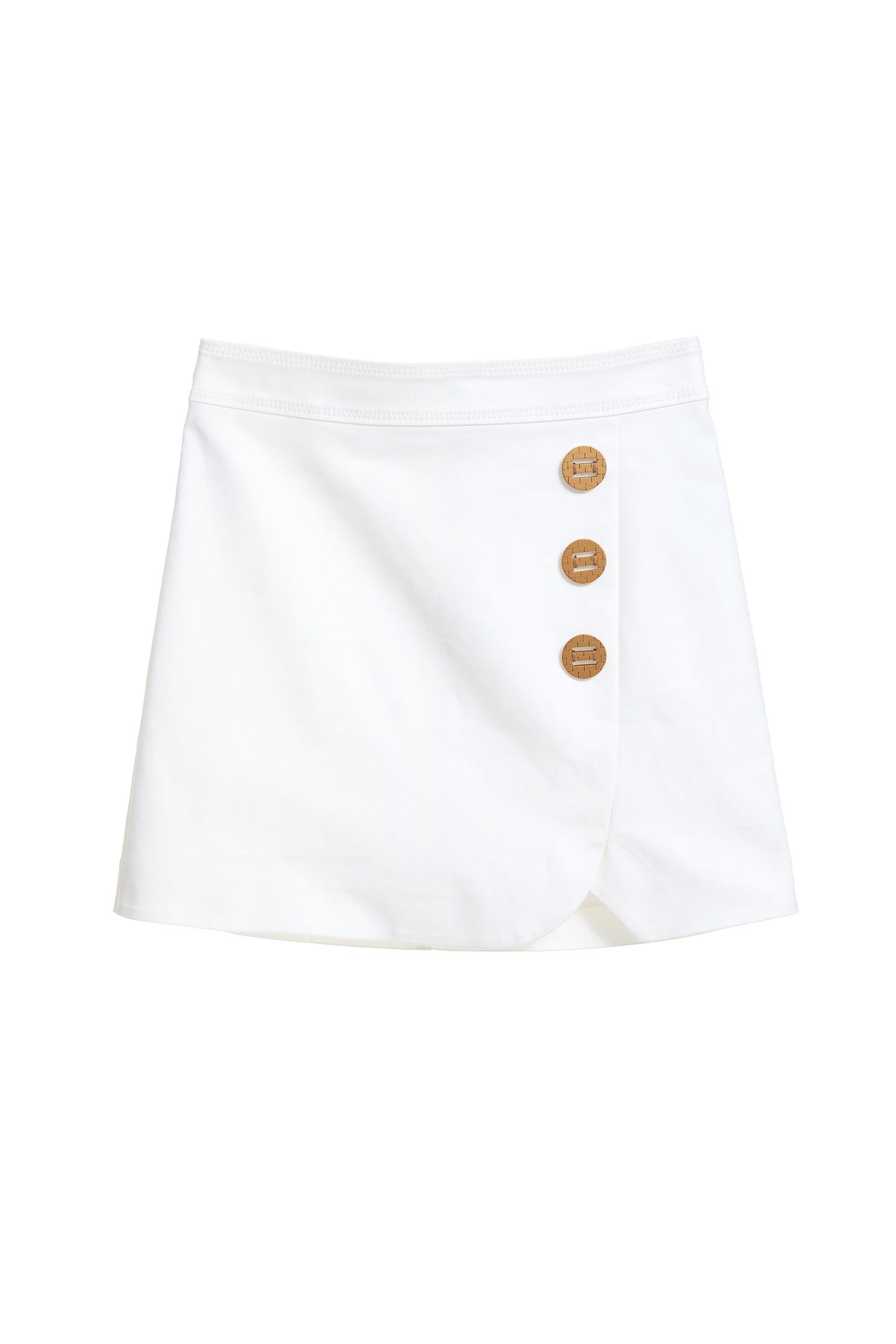 Buttoned fashion skirt