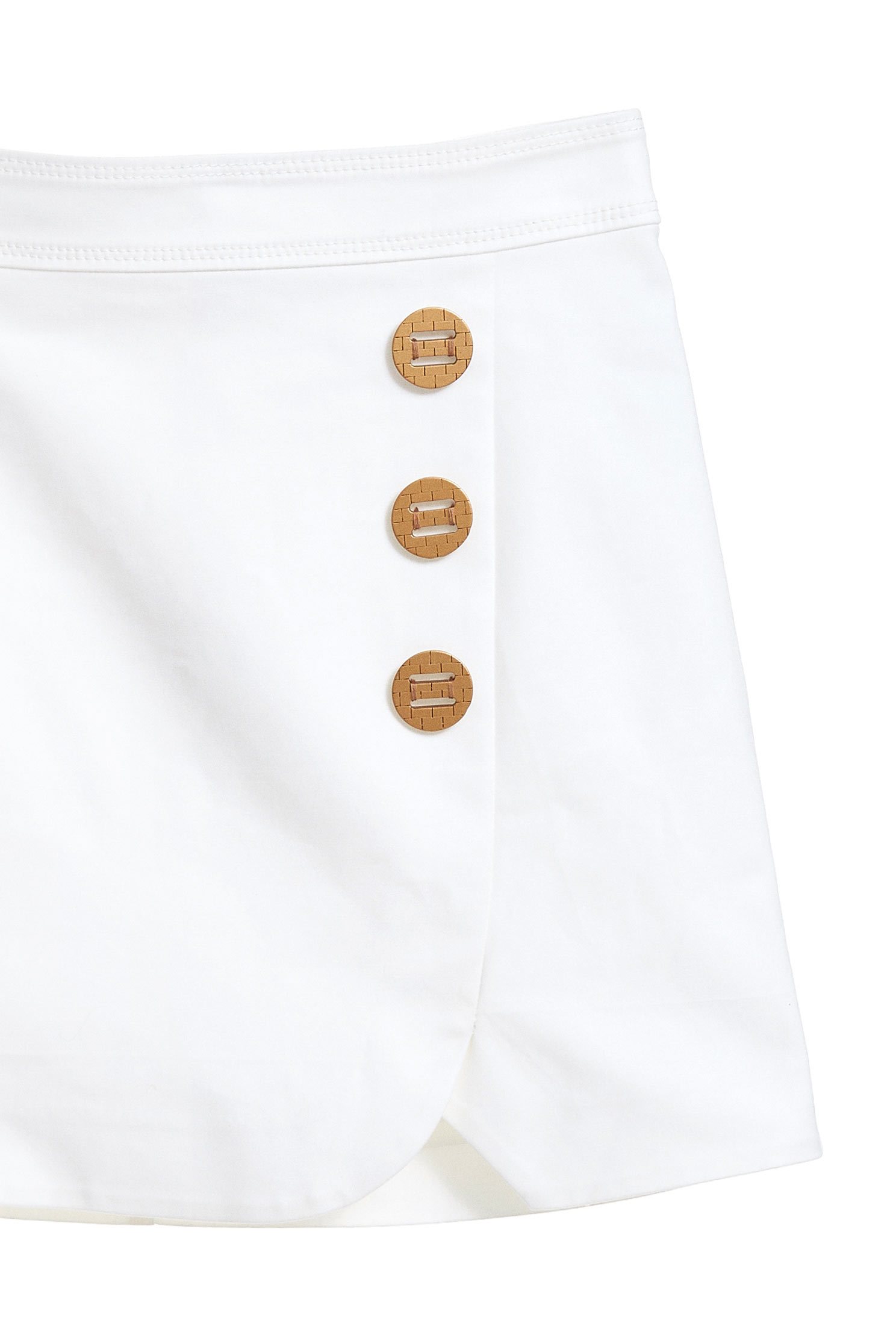 Buttoned fashion skirt