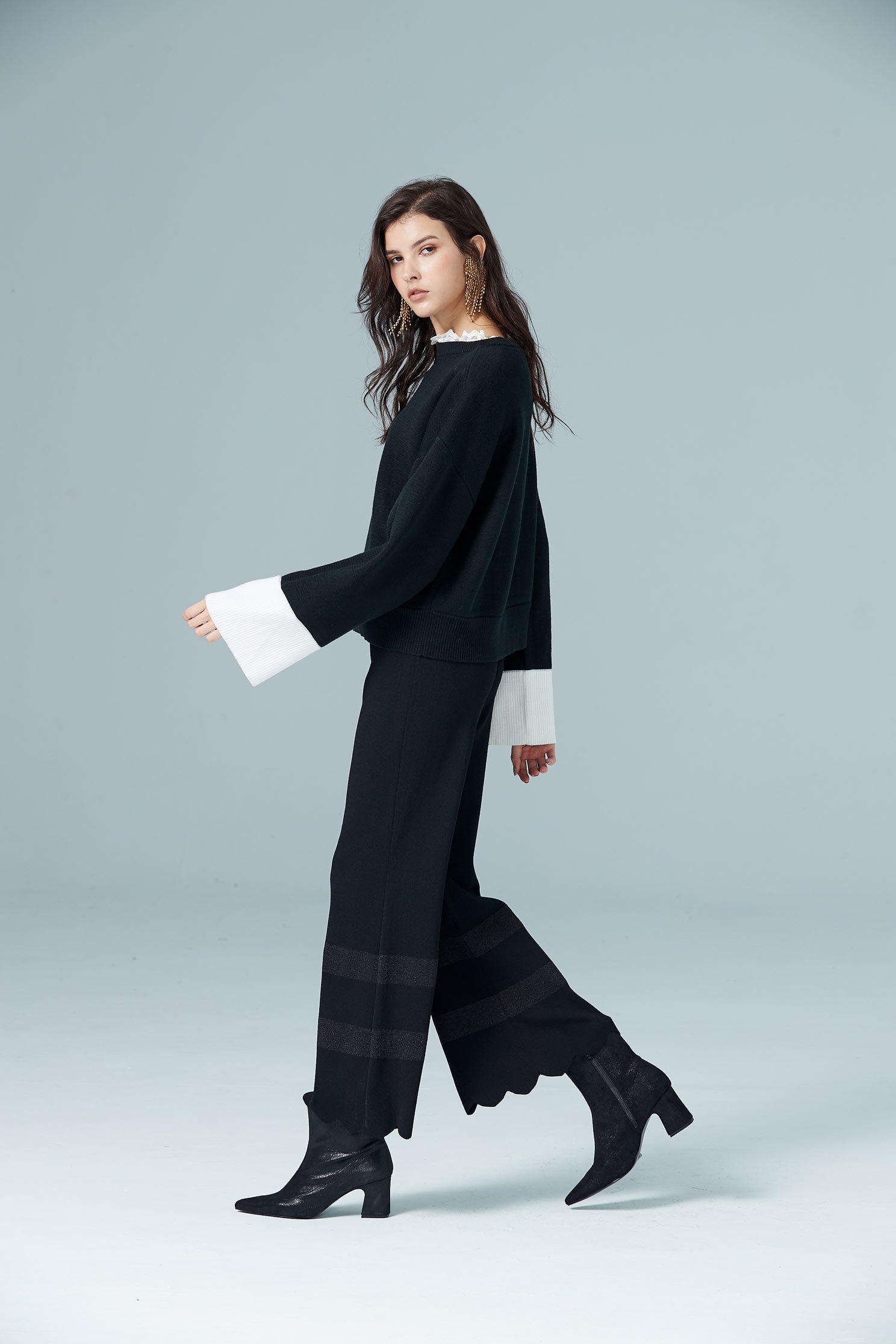 elegant urban flare pants