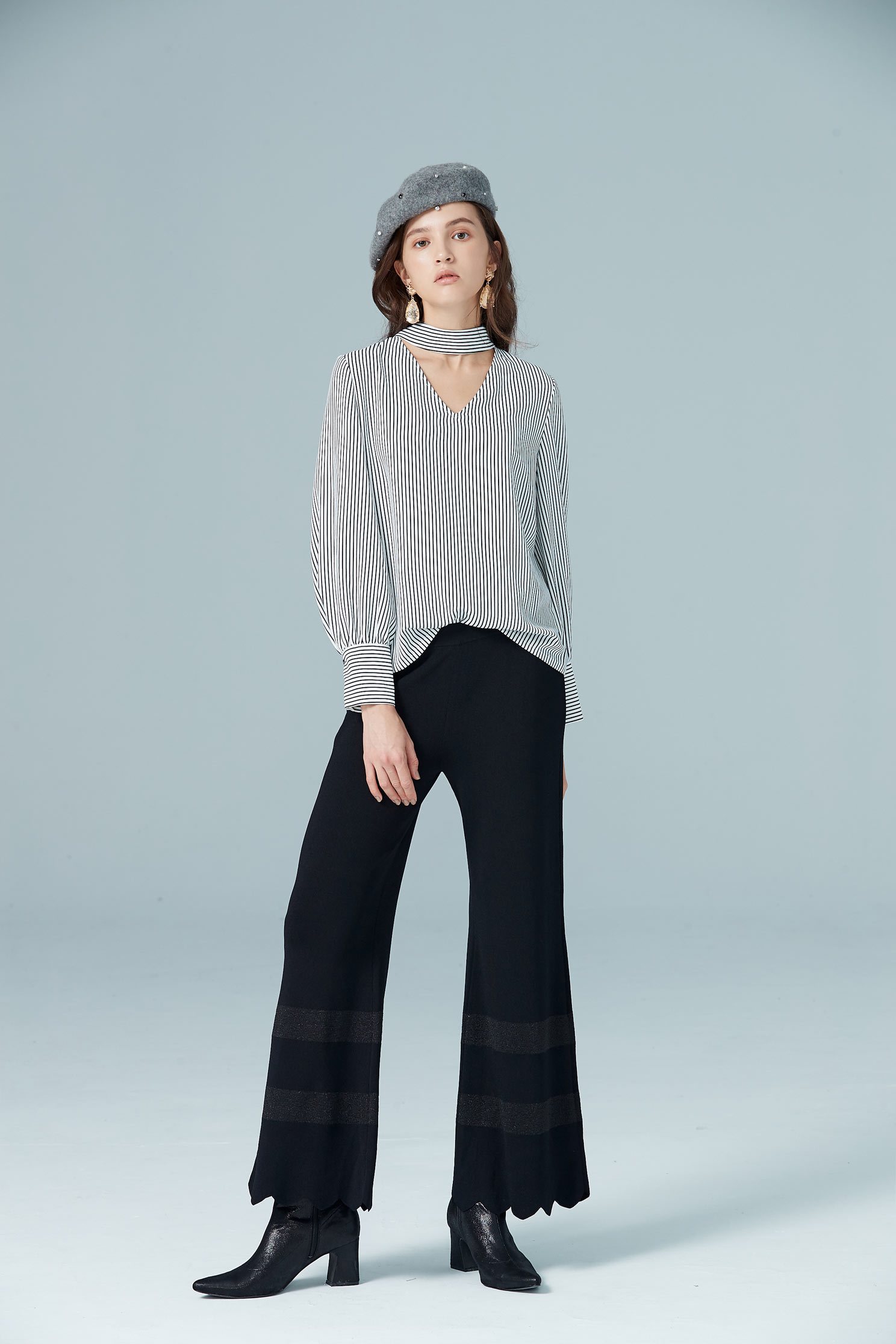 elegant urban flare pants