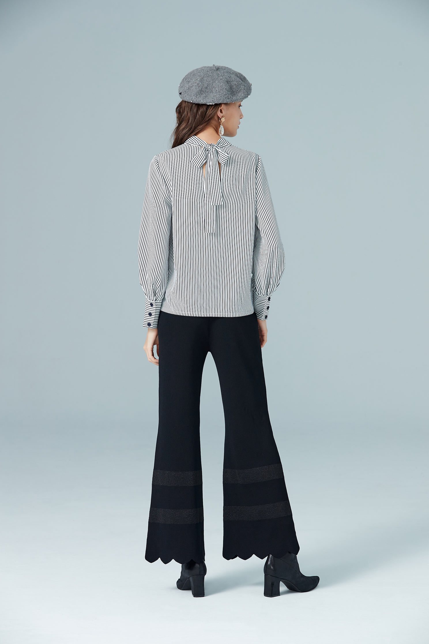 elegant urban flare pants