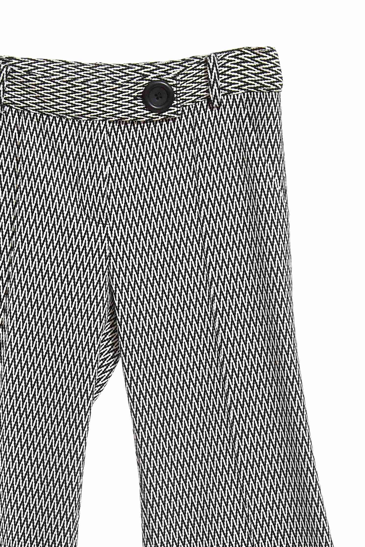 Houndstooth trousers