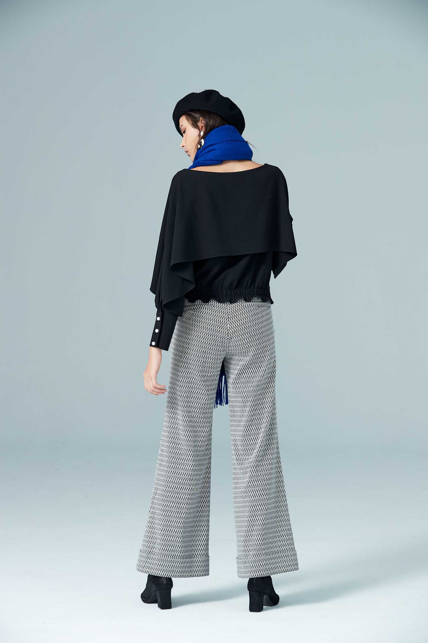 Houndstooth trousers