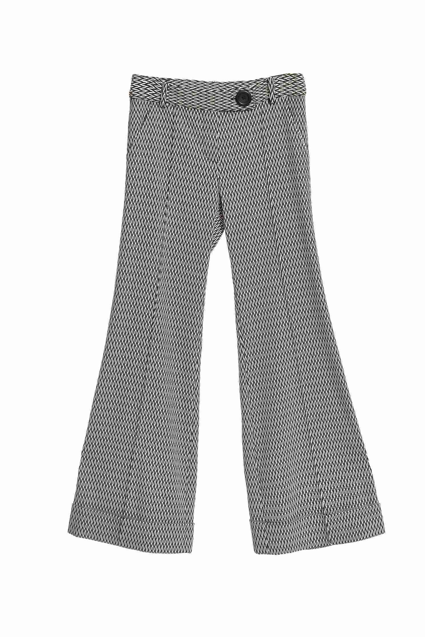 Houndstooth trousers