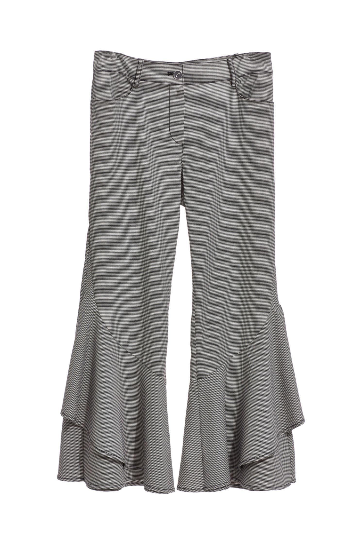 Classic wavy popular checkered pants