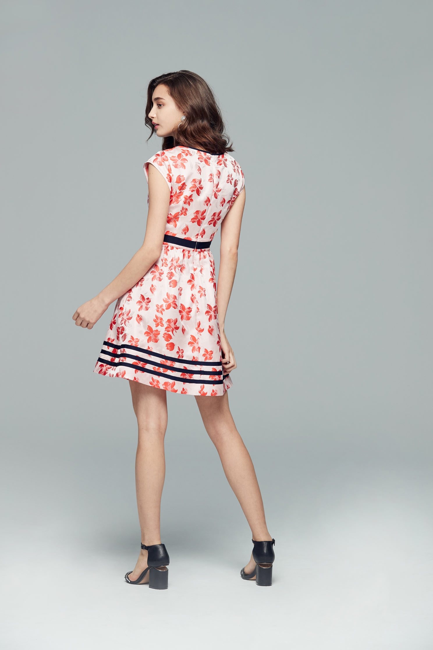 Vintage pattern design dress
