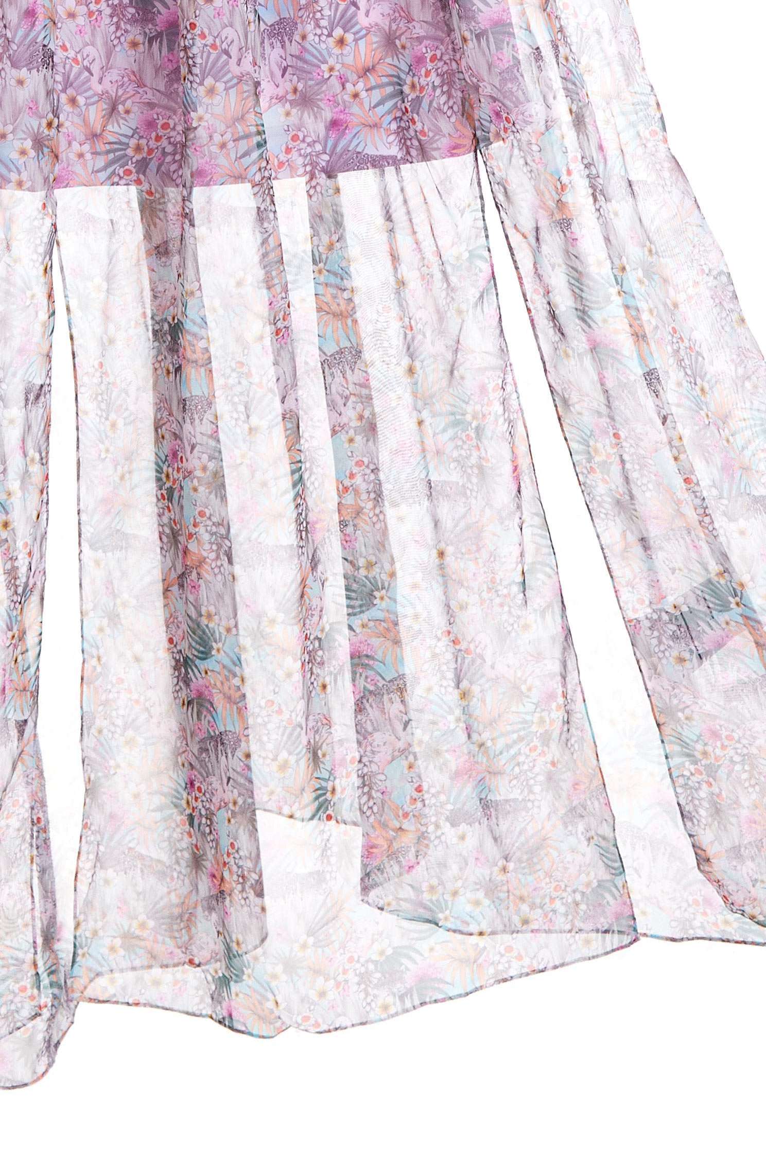 Elegant floral design dress