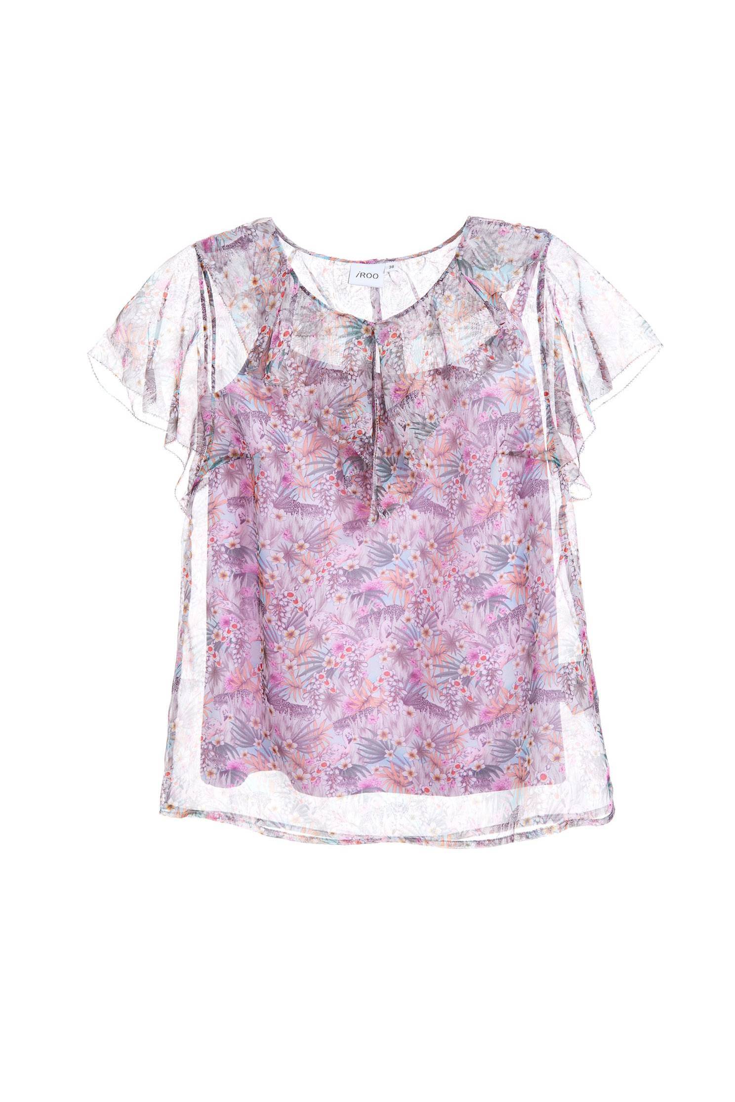 Elegant floral design top