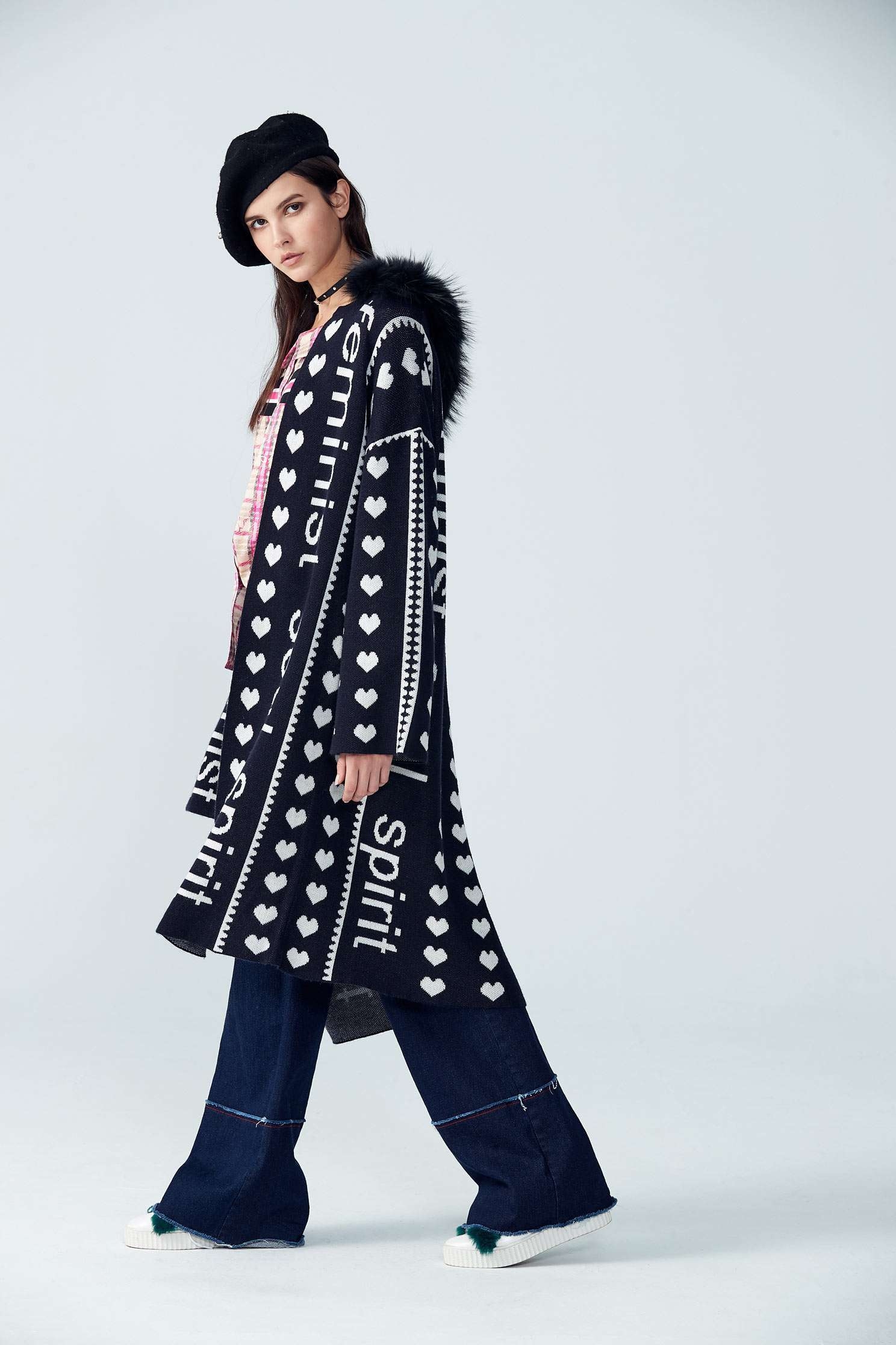 Alphabet coat