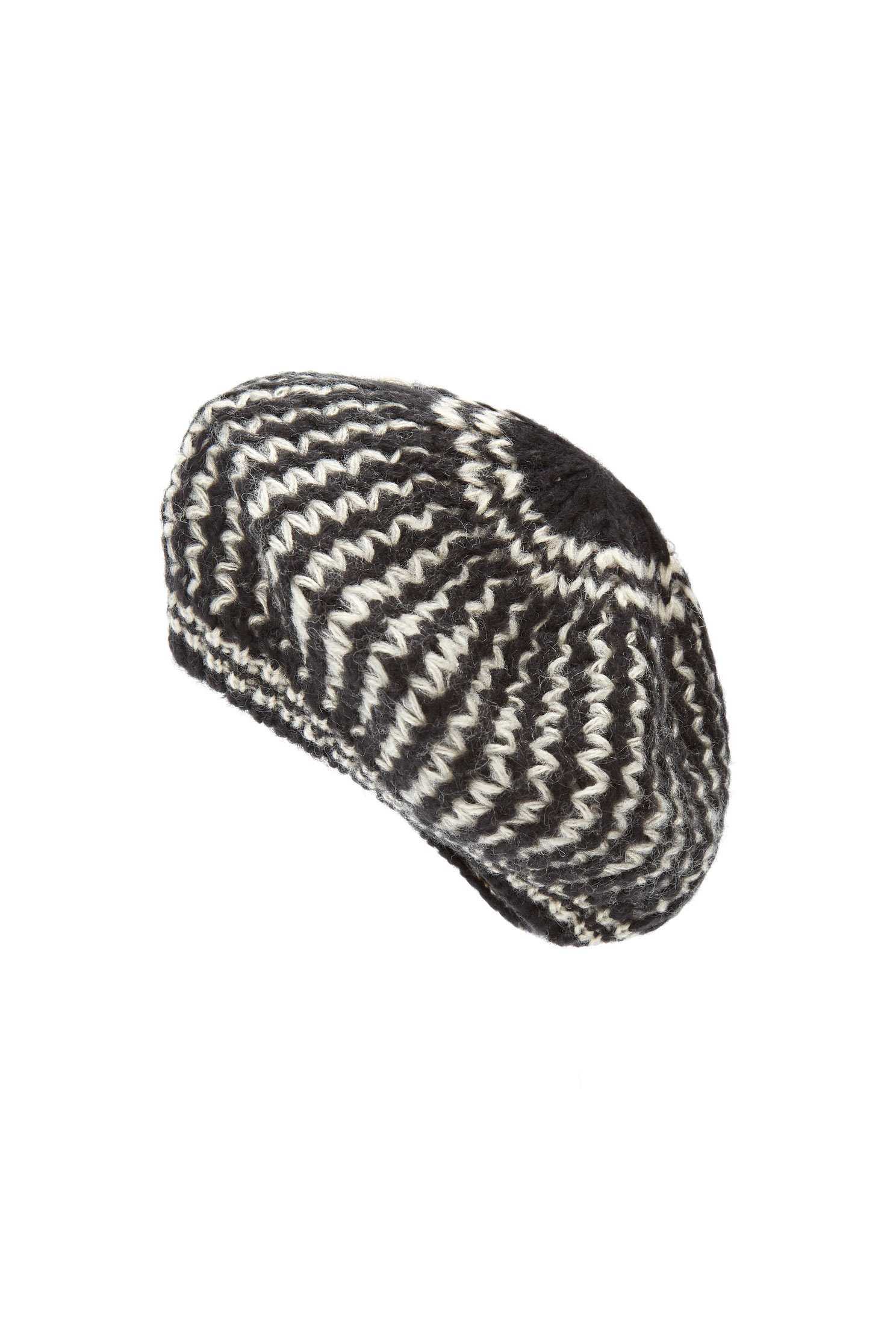 Knitted fashion beret