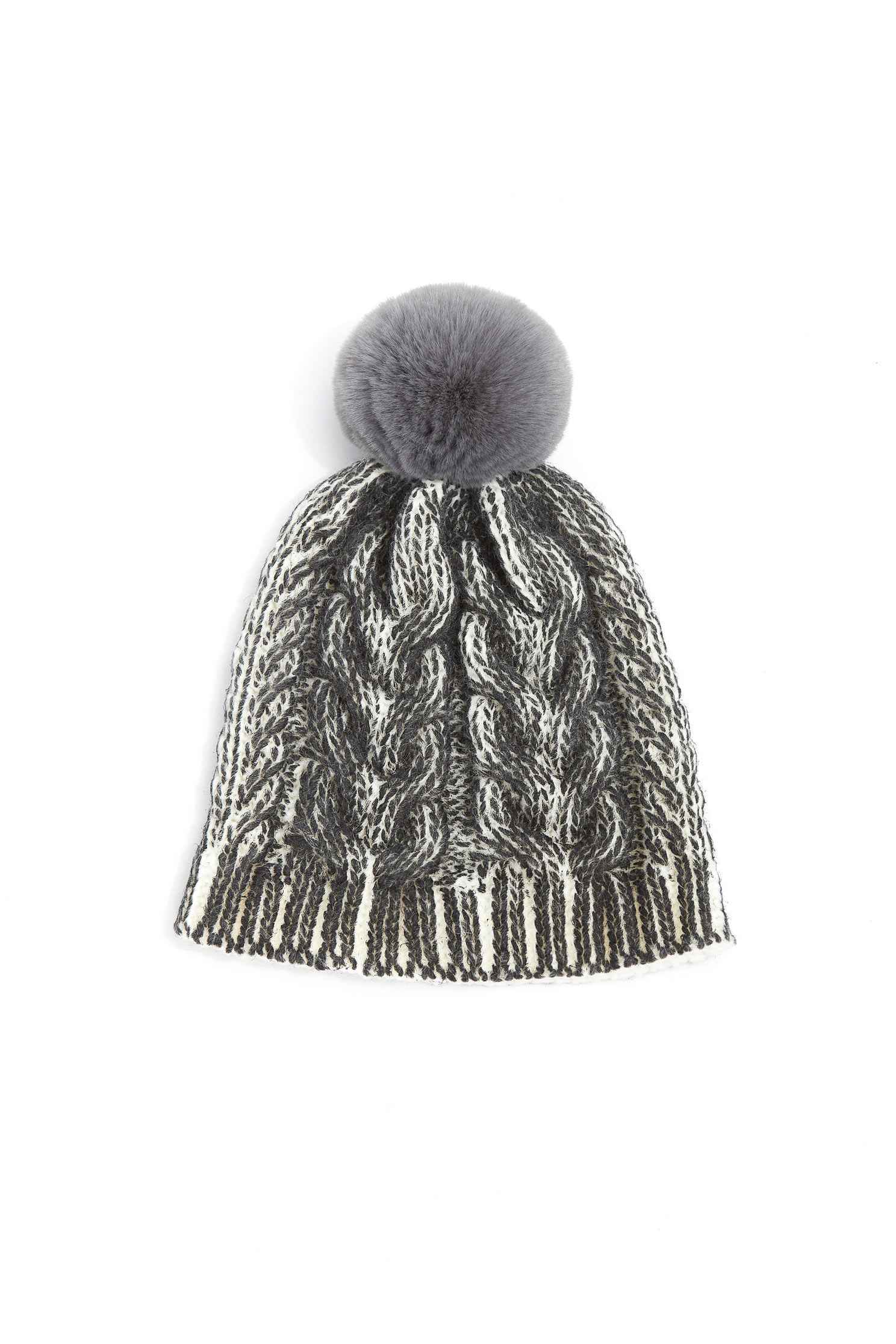 Styling bobble hat