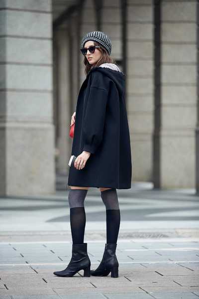Elegant classic fashion coat