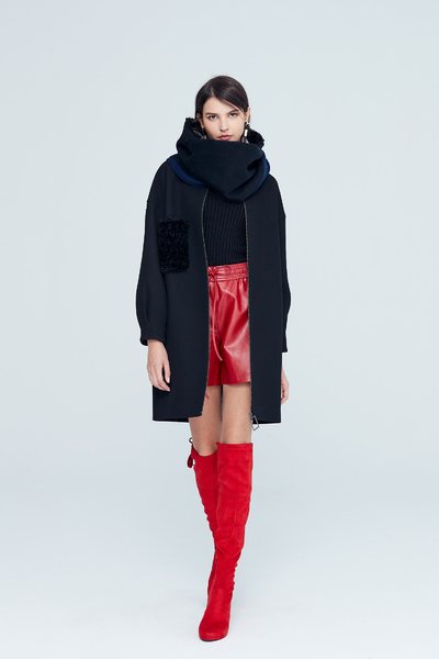 Elegant classic fashion coat