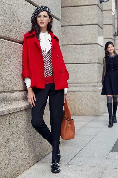 Elegant lapel classic jacket