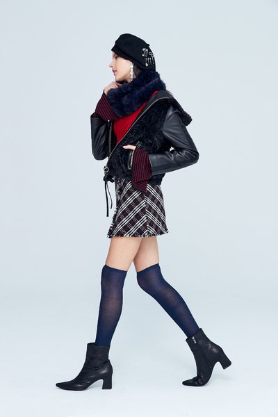 Sleeves stitching classic design jacket