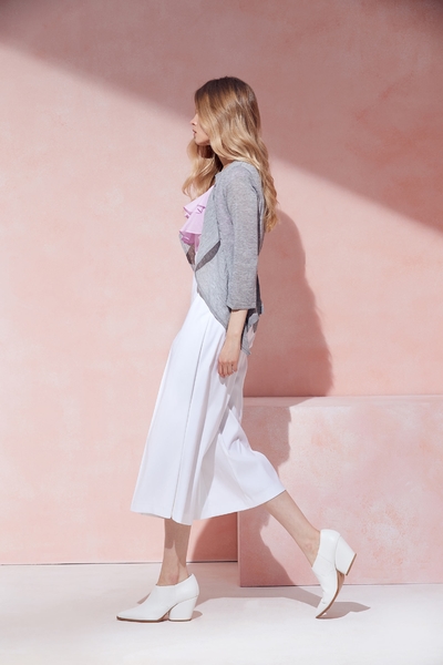 Opened fashion knit jacket