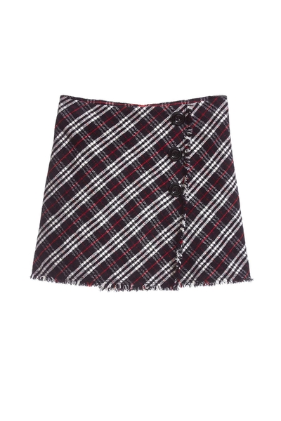 Vintage plaid classic design shorts