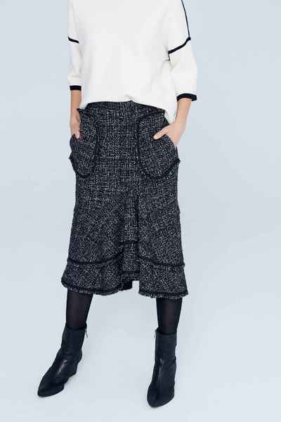 Elegant classic design long skirt
