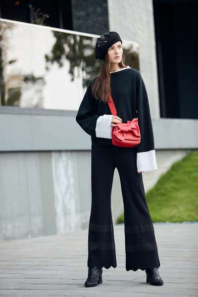 elegant urban flare pants