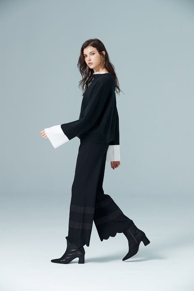 elegant urban flare pants