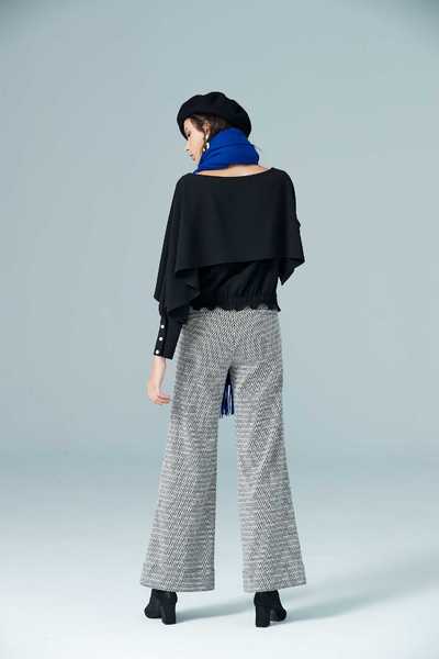Houndstooth trousers