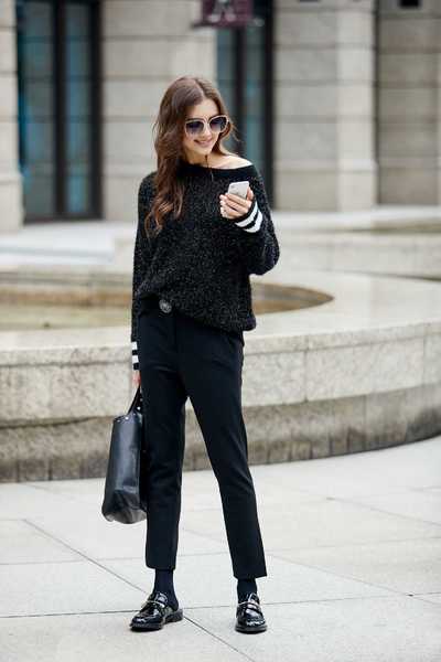 Classic slim pants