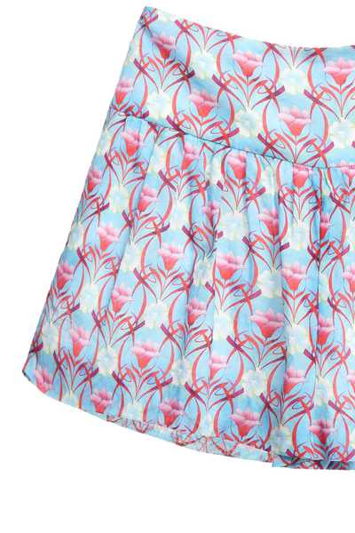 Elegant floral fashion shorts