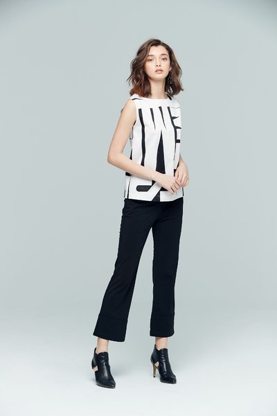 Plain classic culottes