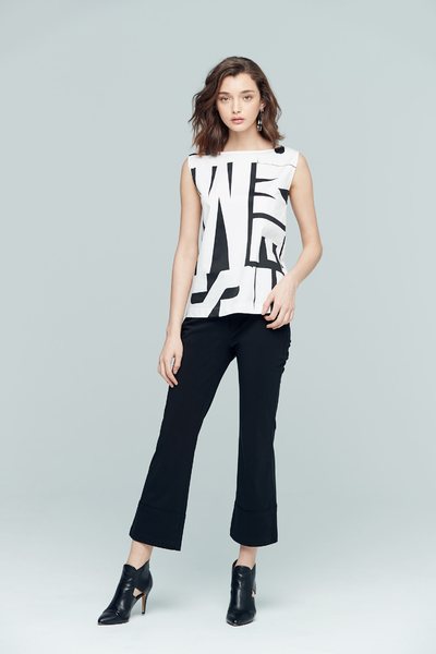 Plain classic culottes
