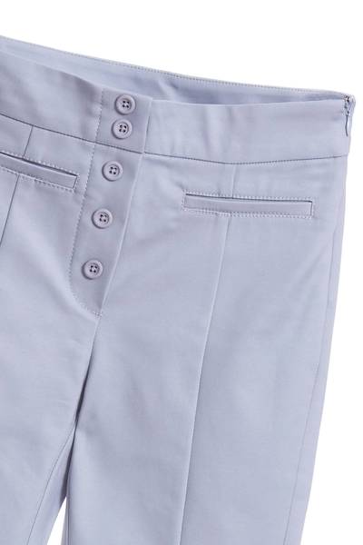 Plain slim pants