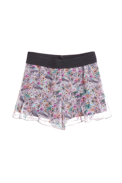 Elegant floral design shorts