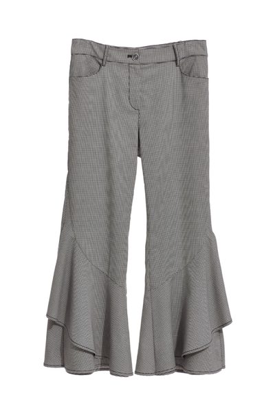 Classic wavy popular checkered pants