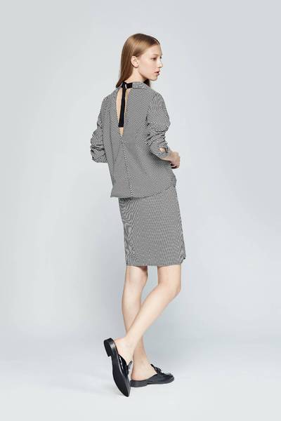 Striped design dress