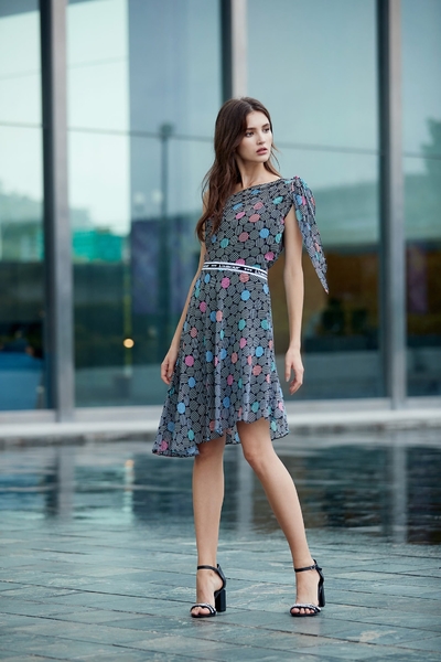 Off-the-shoulder dress