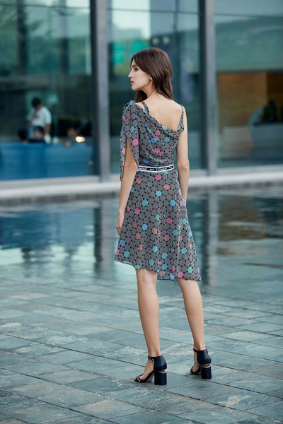 Off-the-shoulder dress