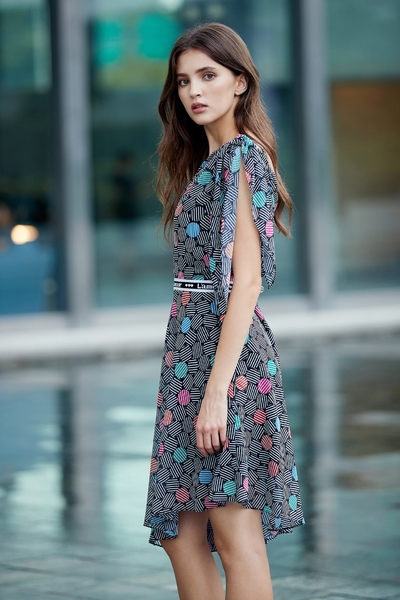Off-the-shoulder dress