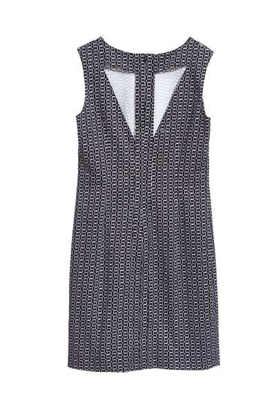 Chain totem sleeveless dress
