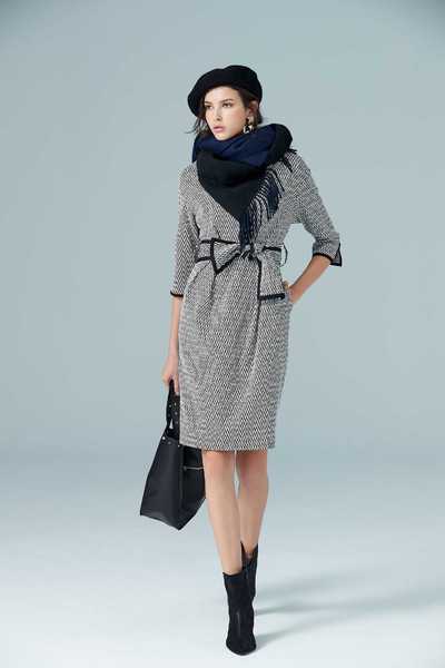 Houndstooth dress