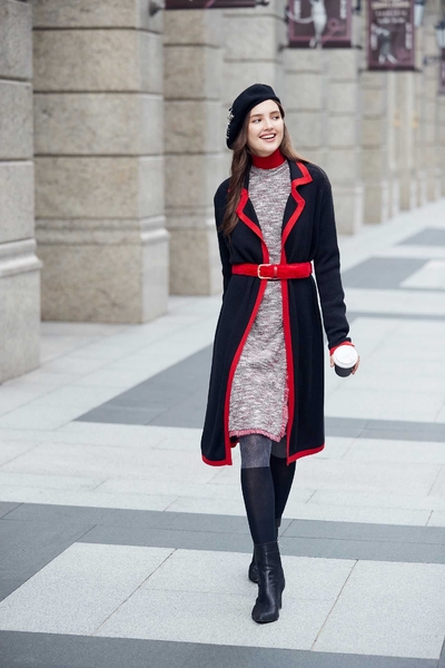 Elegant vintage classic design sleeveless dress