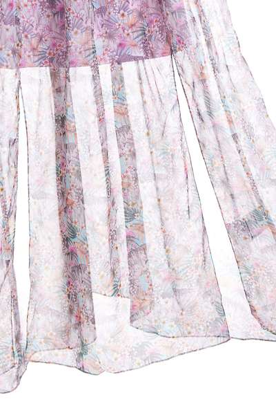 Elegant floral design dress