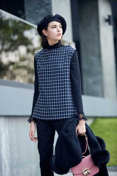 lace spliced blouse