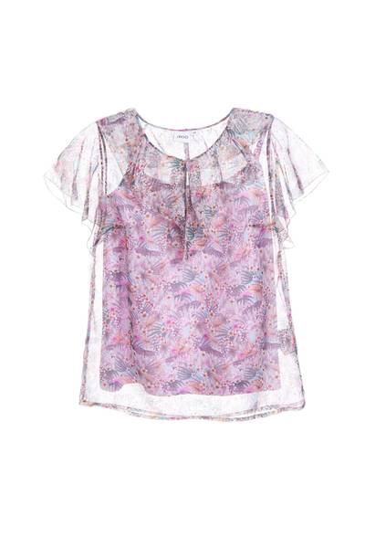 Elegant floral design top